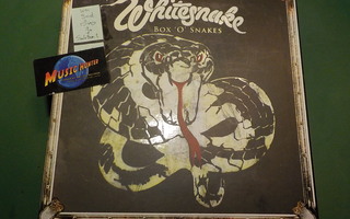 WHITESNAKE - BOX 'O' SNAKES UUSI 9CD + DVD + 7'' BOKSI