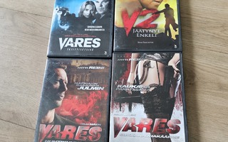 4 vares elokuvaa  dvd