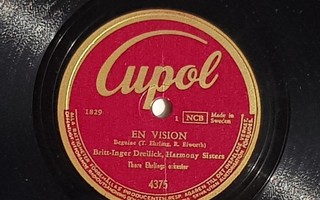 Savikiekko 1950 - Harmony Sisters - Cupol 4375