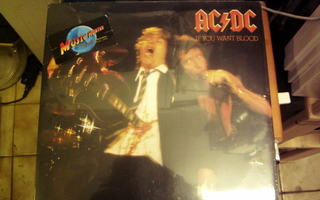 AC / DC- IF YOU WANT BLOOD LP 2003 EU uusi !!!!