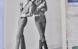 VANHA Kortti Purkkakuva? A&BC-Monkees Musiikkibändi 1967