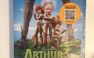 Arthur 3 Ja Kaksi Maailmaa (Blu-ray) UUSI MUOVEISSA!