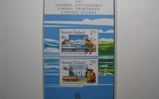Vuosikokoelma 1987 Suomen postimerkit