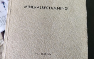 Mineralbestämning 1973
