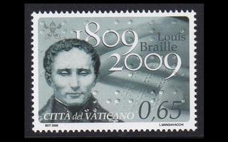 Vatikaani 1657 ** Louis Braillen syntymästä 200v (2009)