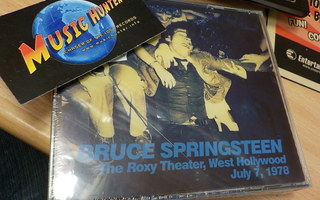 BRUCE SPRINGSTEEN - ROXY THEATER WEST HOLLYWOOD UUSI 3CD