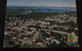 Pietarsaari ilmakuva. Kulk. v. 1965. Väri