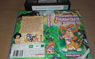Viidakkokirjan Viidakkoviikarit: Villinä syntyneet - SF VHS