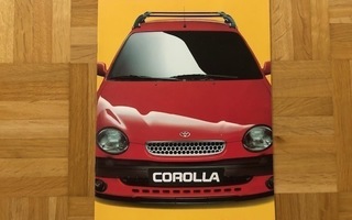 Esite Toyota Corolla lisävarusteet 1997/1998