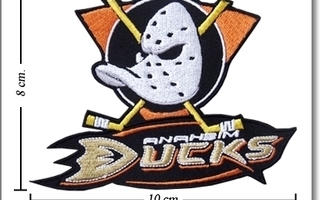 NHL - Anaheim Ducks -kangasmerkki / haalarimerkki