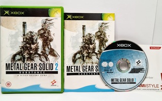 Xbox - Metal Gear Solid 2 Substance