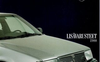 Lancia Lisävarusteet -esite 1988