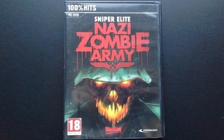 PC DVD: Sniper Elite - Nazi Zombie Army peli (2013)