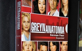 5 dvd Greyn Anatomia season four, kuin uudet.