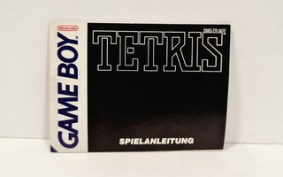 Gameboy - Tetris ohjekirja