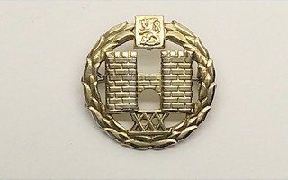 Ansiomerkki Kaupunkiliitto 30- Vuotta  hopea 830
