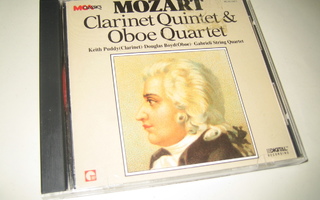 Mozart - Clarinet Quintet&Oboe Quartet (CD)