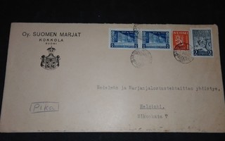 P.Vaunu 8 Kokkola Marjat Pika kuorella 1940 PK800/11