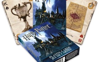 HARRY POTTER PLAYING CARDS	(698)	pelikortit, hogwarts		A1 -