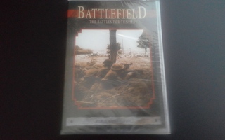 DVD: Battlefield - The Battles for Tunisia.  UUSI