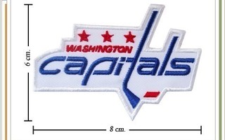 NHL - Washington Capitals -kangasmerkki / haalarimerkki