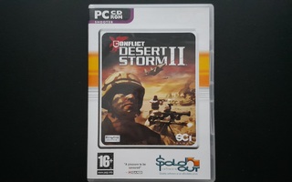 PC CD: Conflict: Desert Storm II 2 peli (2003)