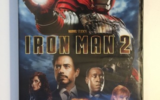 Iron Man 2 (DVD) Robert Downey Jr, Scarlett Johansson (UUSI)