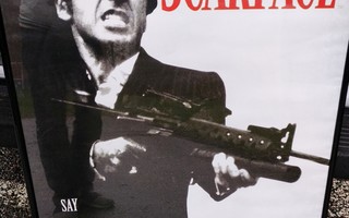 Scarface juliste kehyksillä