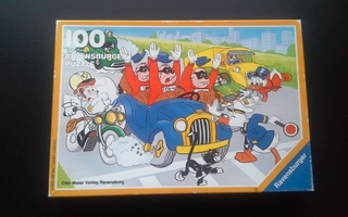 Disney / Ravensburger 100 palan palapeli 1986 "Too bad, boys
