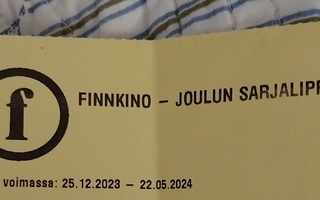 Finnkino-leffalippu