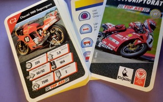 Top Ass Moottoripyörät pelikortit