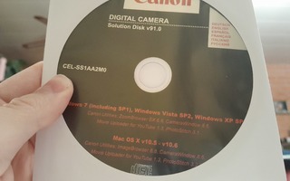 Canon DIGITAL CAMERA Solution Disk v91.0 cd