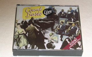 *3CD* COUNT BASIE AND HIS ORCHESTRA Live