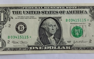 USA 1 dollar 2003, TÄHTI