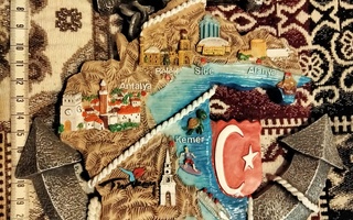 Antalya Turkki * seinäkoriste * uudenveroinen *