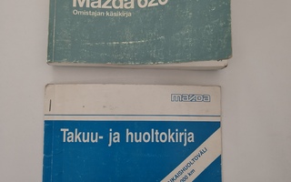 Mazda 626 Omistajan käsikirja + Takuu ja huoltokirja