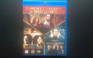 BD: Robert Langdon 3-Movie Set: Inferno / The Da Vinci Code