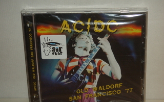 AC/DC CD Old Waldorf San Francisco '77
