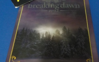 THE TWILIGHT SAGA - BREAKING DAWN PART 2 DVD BOKSI (W)