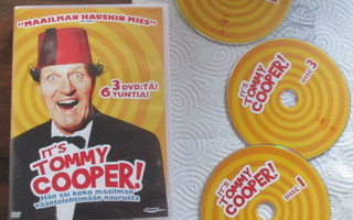 DVD - It's Tommy Cooper ( 3 dvd noin 6 tuntia )