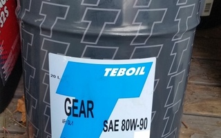 Teboil vaihteistoöljy sae 80w-90