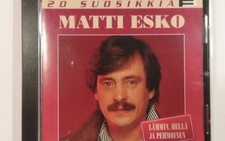 (SL) CD) MATTI ESKO - 20 SUOSIKKIA (1995)