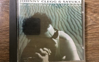 JOHNNY CLEGG & SAVUKA: HEAT DUST & DREAMS CD (RSA) 1993
