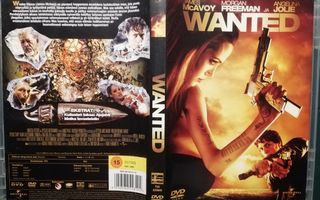 Wanted (2008) A.Jolie J.McAvoy M.Freeman T.Stamp DVD
