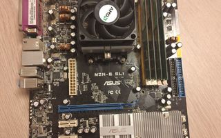 Asus M2N-E SLI, Amd Athlon 64 x2 4600+ 4GB