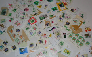 Suomalaisia postimerkkejä - kasvikunta