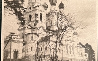 Sotavalokuva Terijoen ortodoksinen kirkko