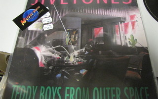 JIVETONES-TEDDY BOYS FROM OUTER SPACE LP '90 PAINOS M-/M- (+