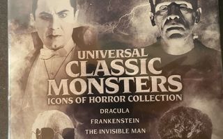 Universal Classic Monsters Icons of Horror Collection 4K UHD