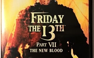 FRIDAY THE 13th VII: The New Blood (1988) SUOMI -K18- RARE!!